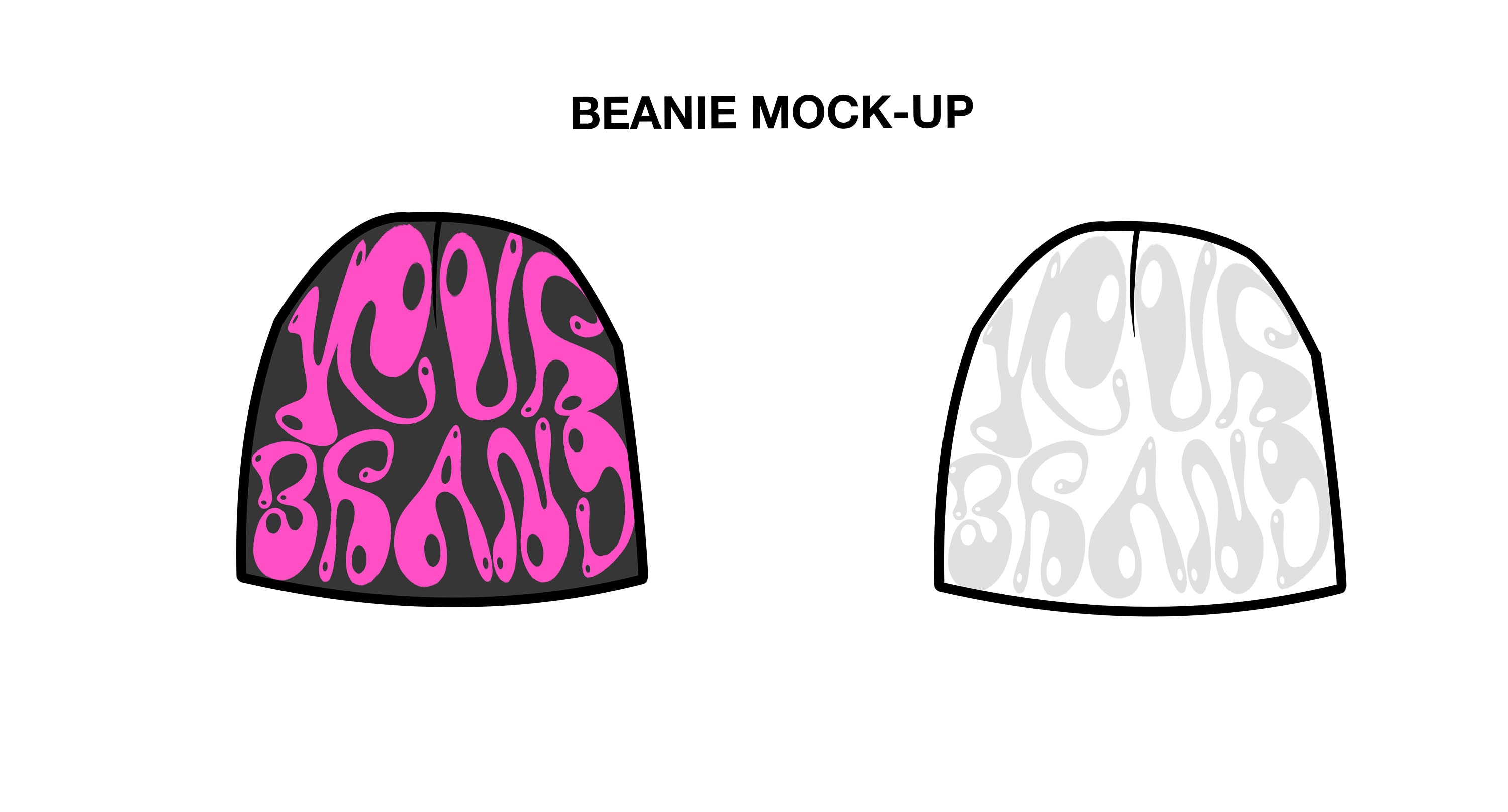 Beanie Mockup Generator, Try + 40k Mockups for Free