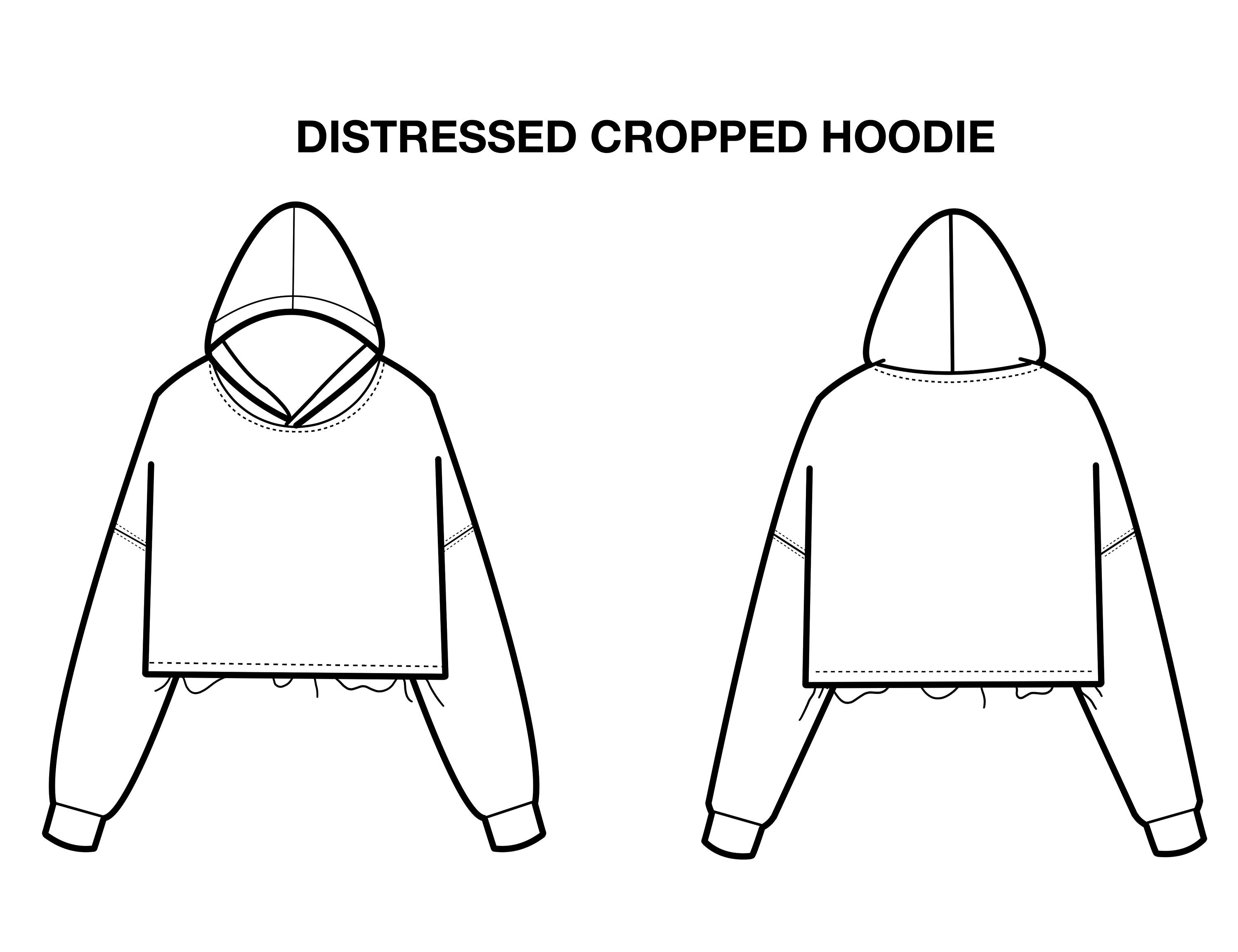 Cropped Hoodie -  Canada