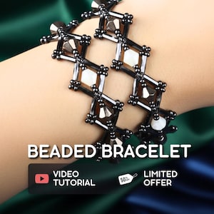 Mixed Media Beaded Bracelet Masterclass: DIY Jewelry Video Tutorial