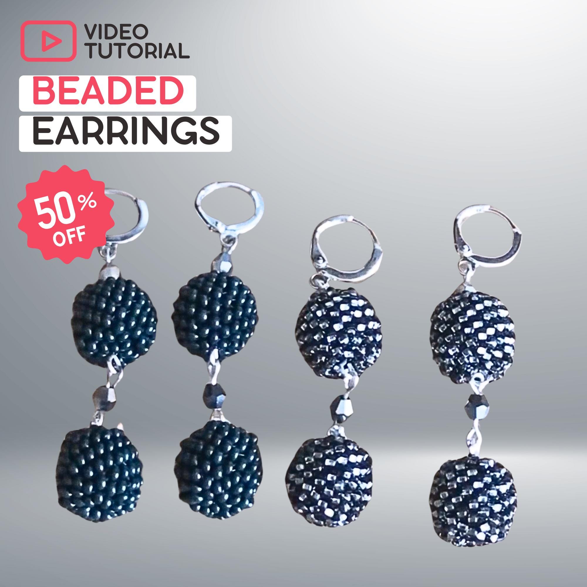 Intricate Bead Weaving Earrings Masterclass. A Complete DIY Tutorial to Craft Detailed, Handwoven Jewelry Designs