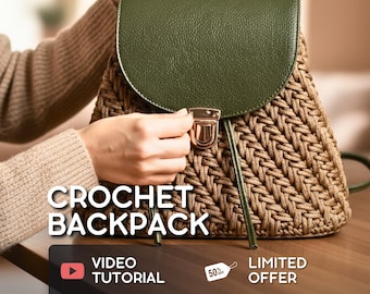 Ultimate Guide to Crochet a Stylish Rope Backpack – Step-by-Step Video Tutorial for Beginners and Experts