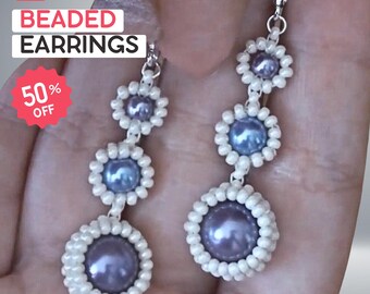Classic DIY Beaded Earrings Tutorial. Step‑by‑Step Video Guide for Creating Timeless, Handmade Jewelry Masterpieces