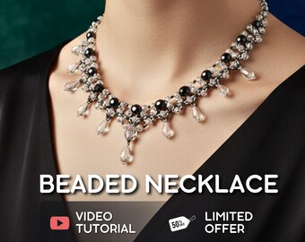 DIY Beaded Queen’s Necklace: Video Tutorial Masterclass