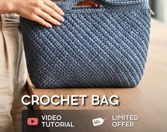 Crochet Bag Video Tutorial: Easy DIY Accessory