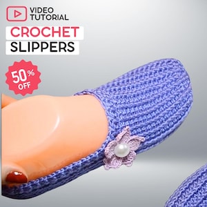 Gemütliche gehäkelte Hausschuhe Video-Anleitung - Erstellen Sie stilvolle handgefertigte Schuhe mit dieser Meisterklasse für Anfänger und Fortgeschrittene!