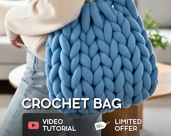 Patroon gehaakte tas: videotutorial (digitale download)