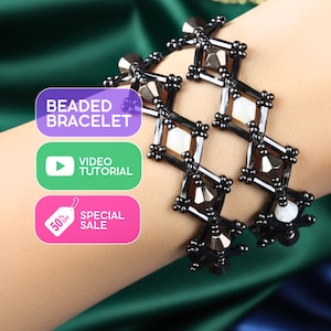 Mixed Media Beaded Bracelet Masterclass: DIY Jewelry Video Tutorial