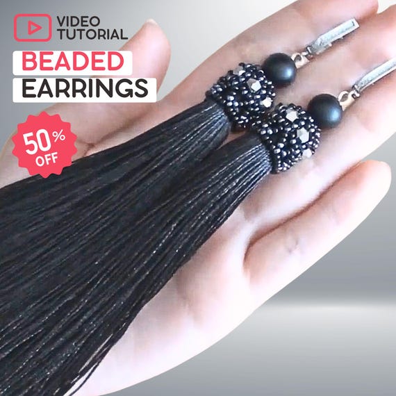 Trendy Tassel Earrings In-depth DIY Tutorial for