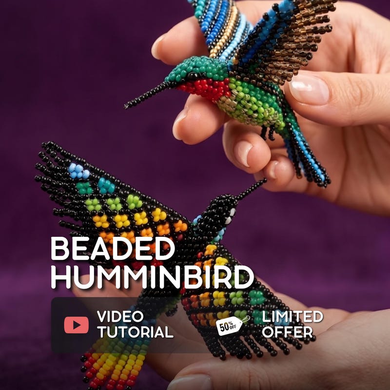 3d Beaded Bird Diy Kit - Etsy