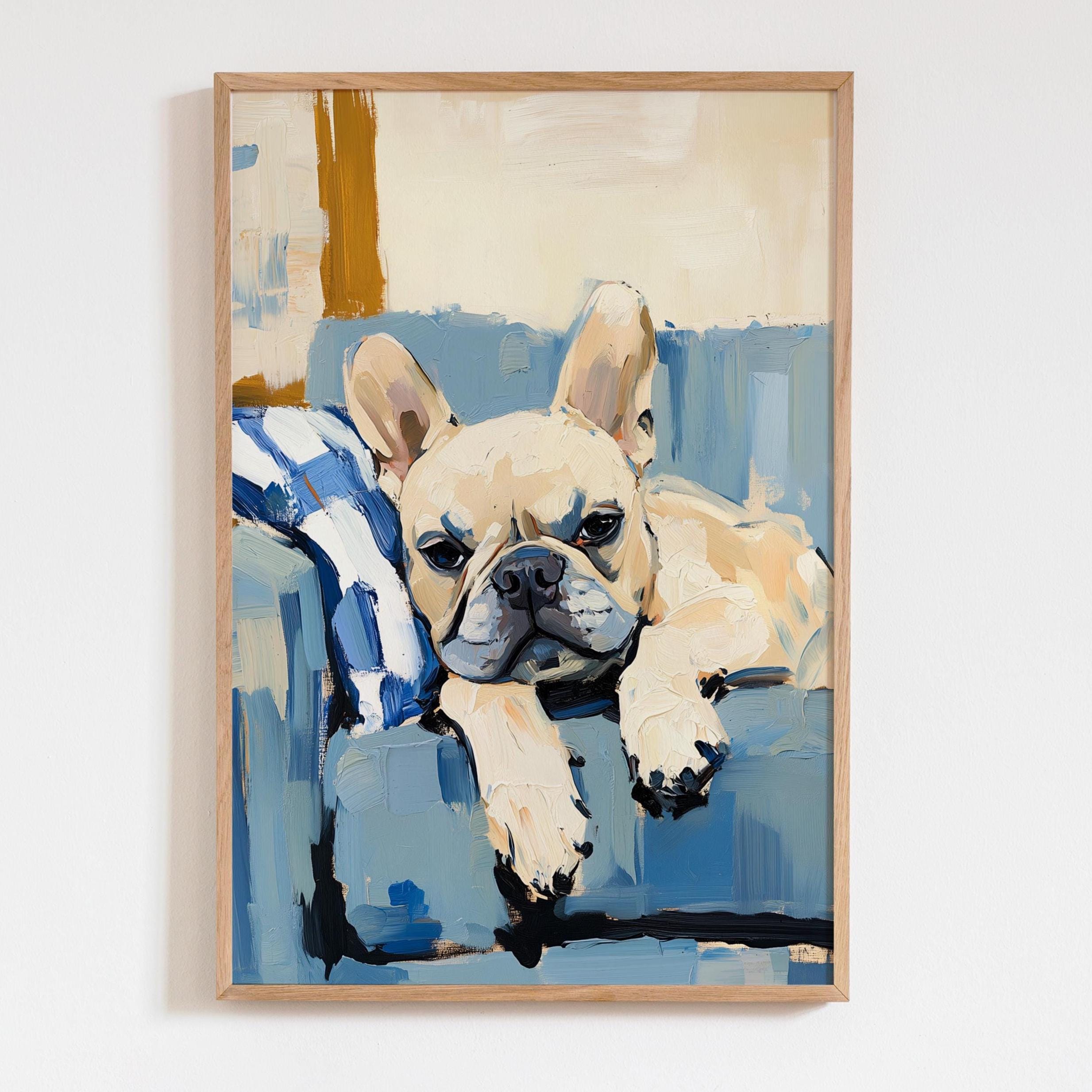 Japanese French Bulldog Art - Etsy