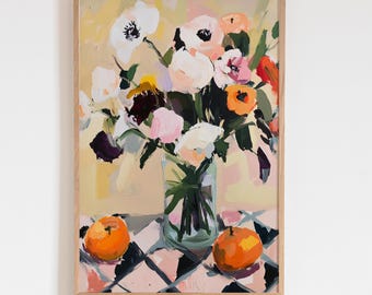 オレンジの入ったバスケット マティス ギャラリー ウォールアート