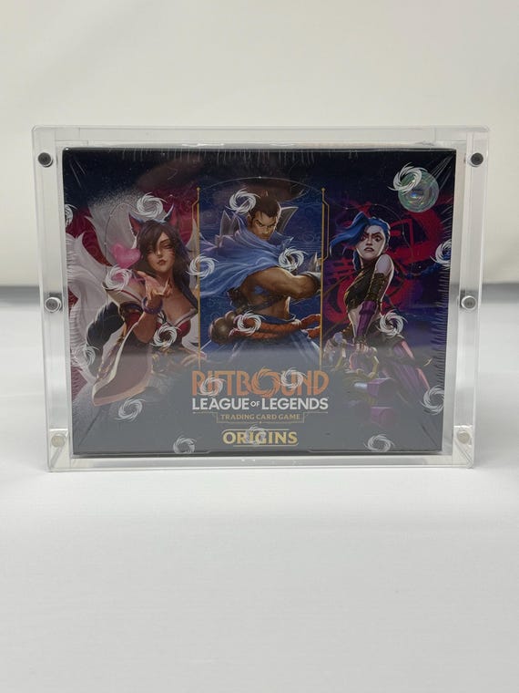 magnetic booster box case UV Pro-Safe Acrylic Display Hard Case Ultra Pokemon Booster Box Magnet|  Hill City Collectibles main image 0