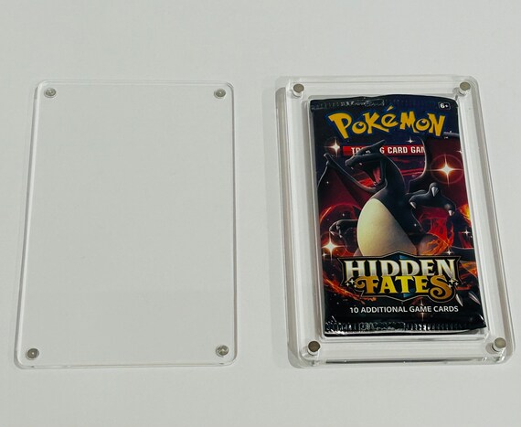 Acrylique De Haute Qualité Pour Protéger Les Boosters Pokémon Japonais - Protégez Votre Boîte De Pokemon Japonais De L'usure Avec Cet Acrylique - Idéal Pour Les Collectionneurs De Boosters (1 Unité