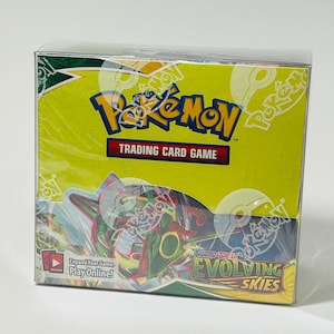 Coffret de protection en plastique pour boosters Pokémon, 5 pièces