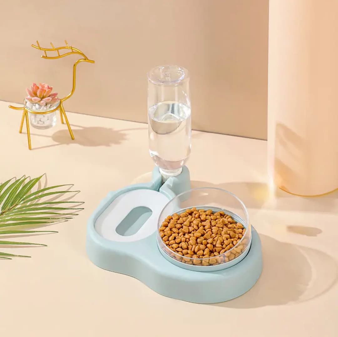 Self Filling Water Bowl and Food Bowl Etsy