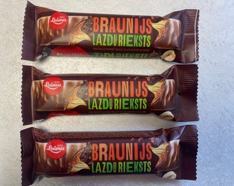 Laima Milk chocolate bar with hazelnuts and caramel