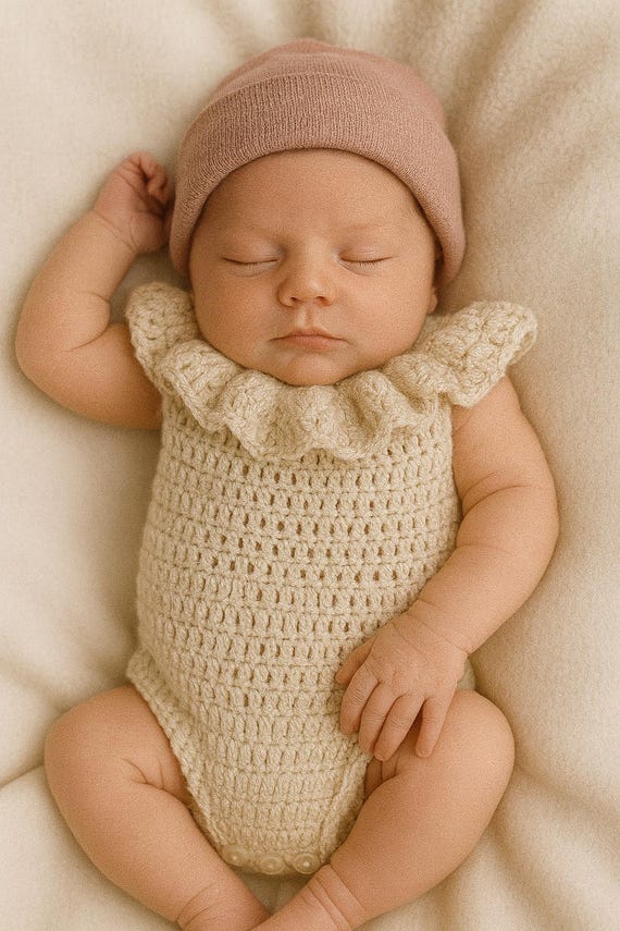 Lemon Peel Baby Boy Romper Crochet Pattern Crochet Baby Fall