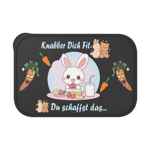 Adorable lonchera Bento para niños, linda lonchera para la escuela, preparación de comidas, lonchera ecológica, regalo para amantes de los animales, lonchera Bento
