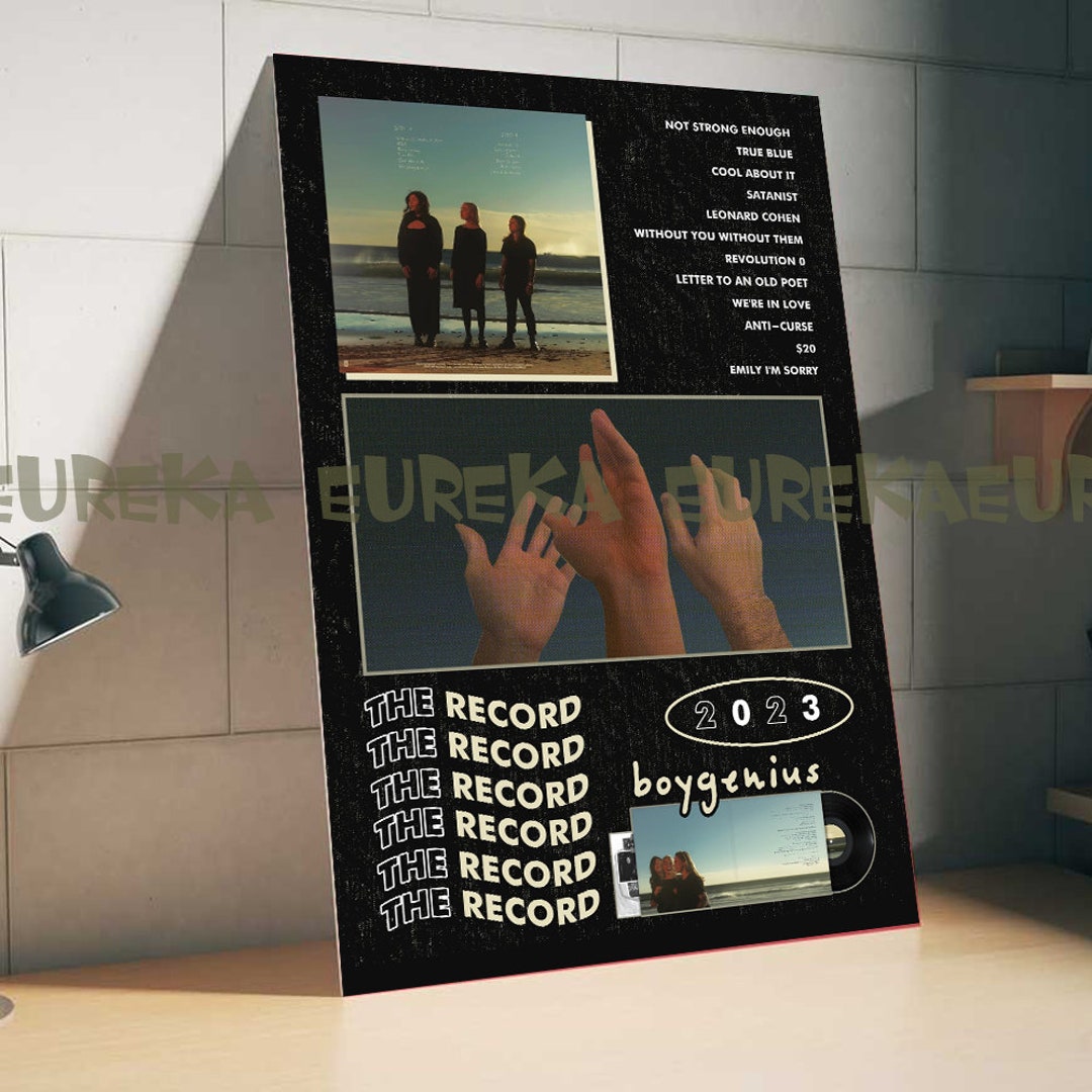 Boygenius the Record Album Poster Etsy