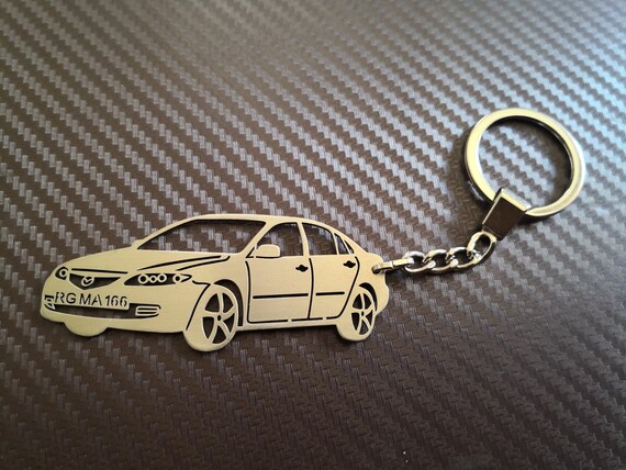 Personalized Mazda Key Chain Gift