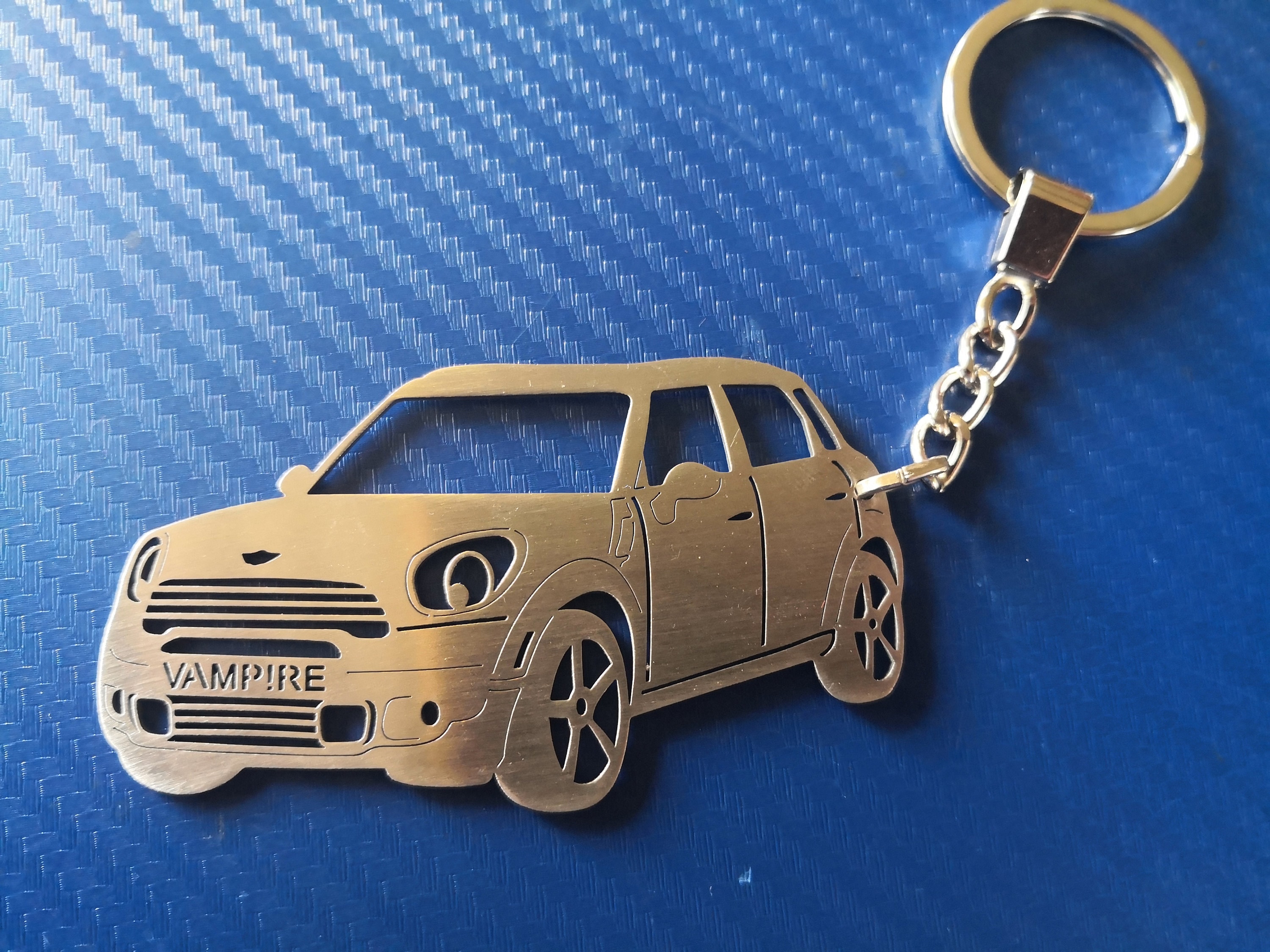 80902352309 - Genuine MINI Car Key Ring - Pepper White