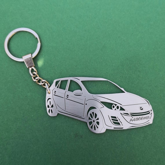 Personalized Mazda Key Chain Gift