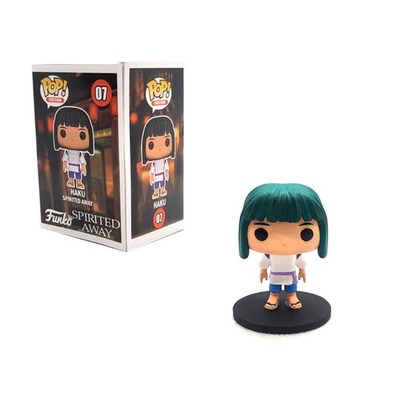 Haku Spirited Away Chibi STL File for 3D Printing - Etsy Australia