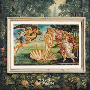 Botticelli, The Birth Of Venus Print, Giclée Poster, Italian Renaissance Painting, Goddess Aphrodite Wall Art