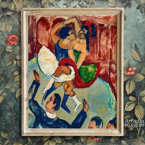 Schwarze Lesben Liebhaber Tanzen Druck, Afrikanische Frauen Kunst, Sapphic Poster, Schwarz Wlw Wohnkultur