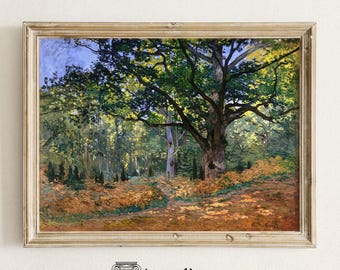 Claude Monet: the Pave De Chailly in the Fontainebleau Forest