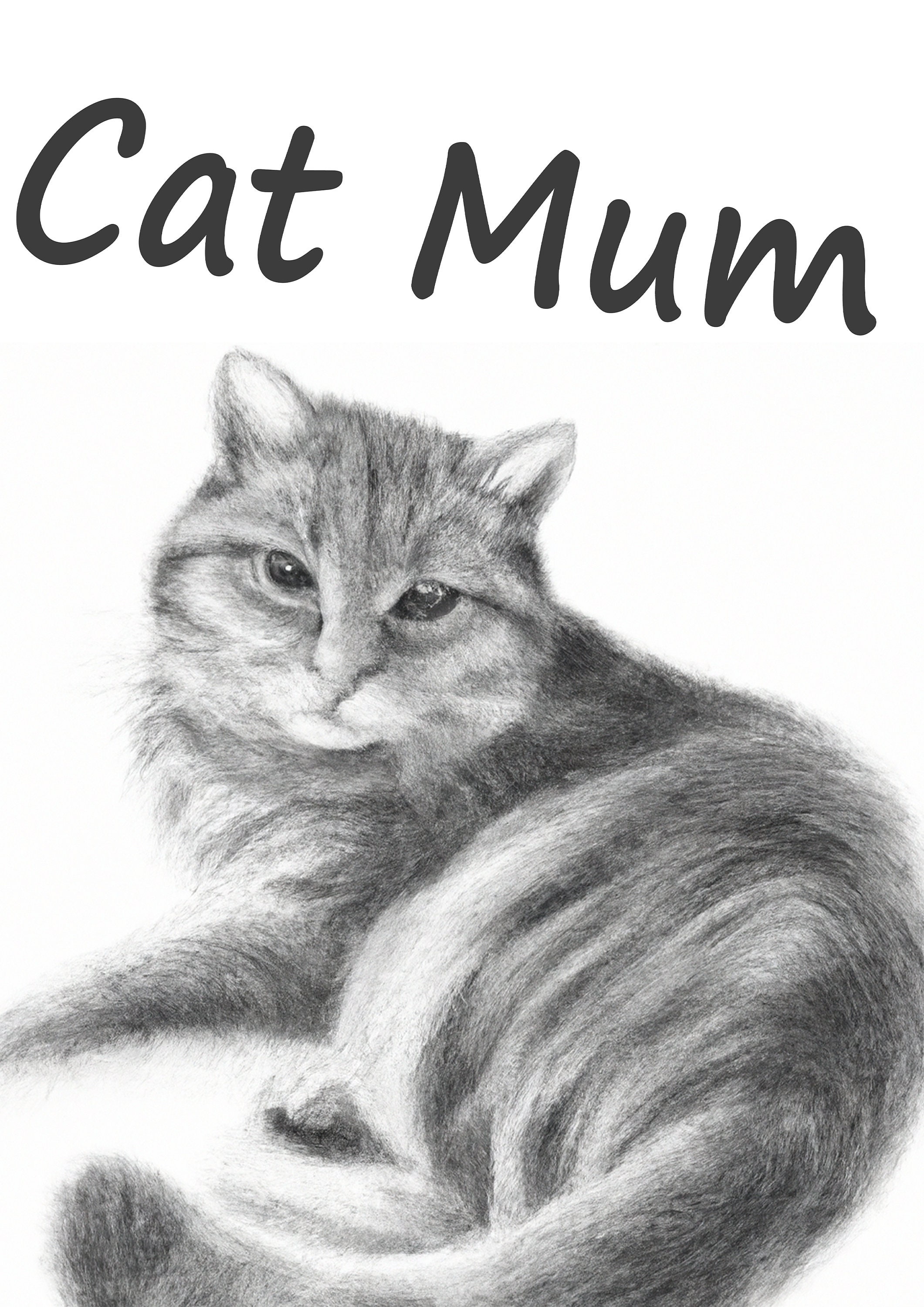 Cat Mom and Cat Dad Printable Digital Posters - Etsy