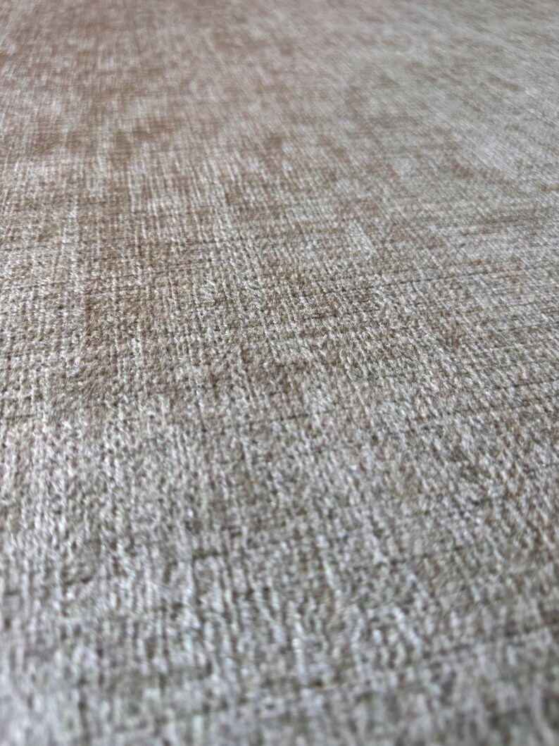 Beige sliten skandinavisk matta 5x8, tvättbar halkfri matta, turkisk matta 4x6, köksmatta, vardagsrumsmatta, sovrumsmatta, naturlig matta bild 5