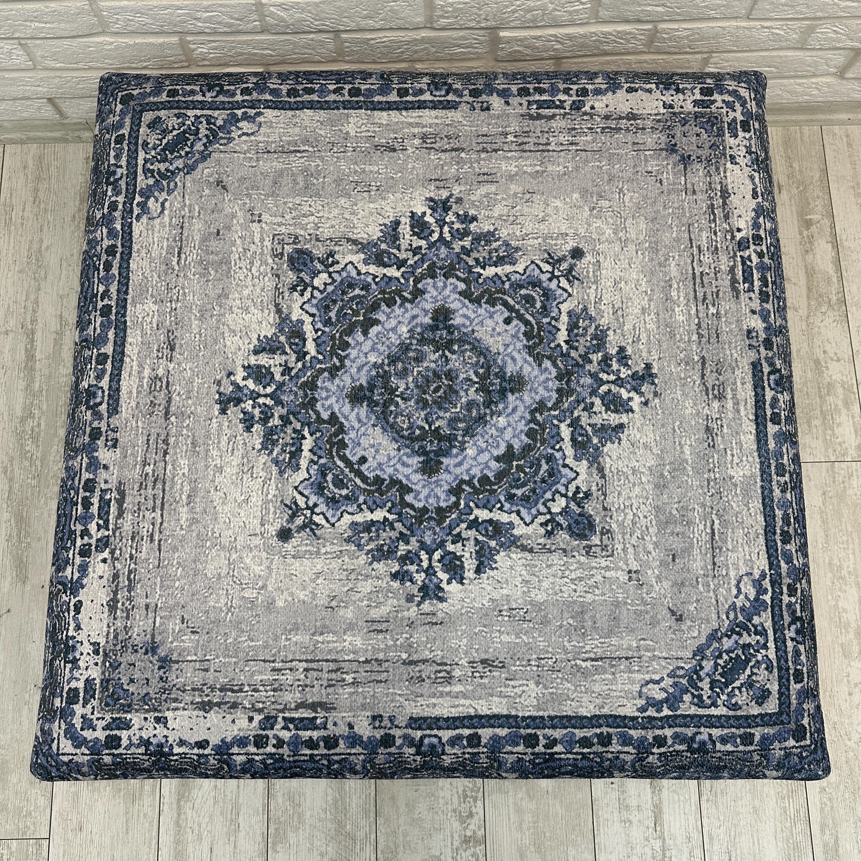 Boho Ottoman Coffee Table Bench 32x32