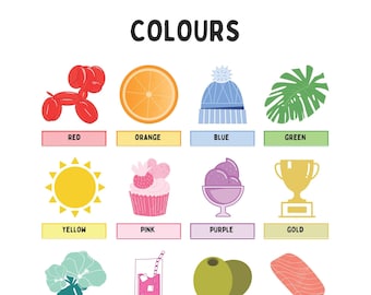 Teach Kids Shapes Printable A4 Poster - Etsy