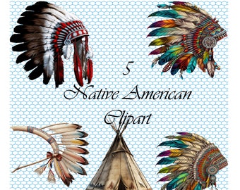 Tocado de nativo americano PNG, tocado de plumas, tocado indio PNG, TRANSPARENTE, imprimible, descargable, archivo digital, sublimación