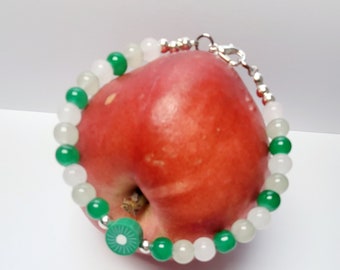 Peachyylexi Fruit Haven Green Kiwi Bracelet