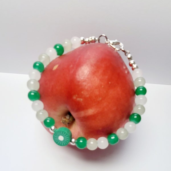 Peachyylexi Fruit Haven Green Kiwi Bracelet