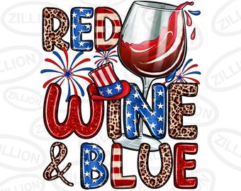 Download de design de sublimação de vinho tinto e azul png, bandeira dos EUA png, 4 de julho png, Dia da Independência png, download de designs sublimados