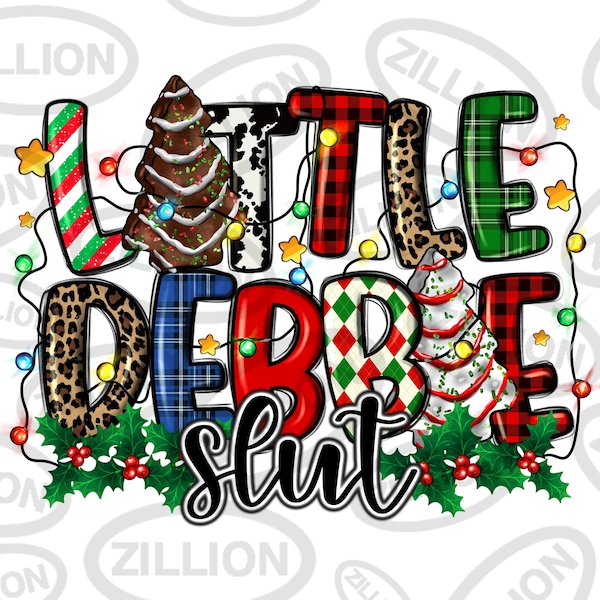 Little debbie png sublimation design download, Merry Christmas png, Happy New Year png, Christmas tree cake png, sublimate designs download