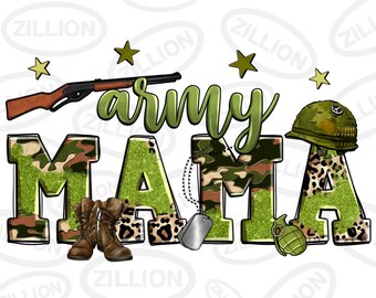 Ladda ner sublimeringsdesign för armémamma png, kamouflagemamma png, arméstövlar png, armé png, nedladdning av sublimeringsdesign