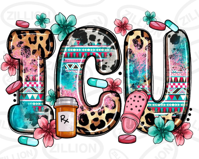 ICU Intensive Care Unit Png Sublimation Design Download, Medical Png ...
