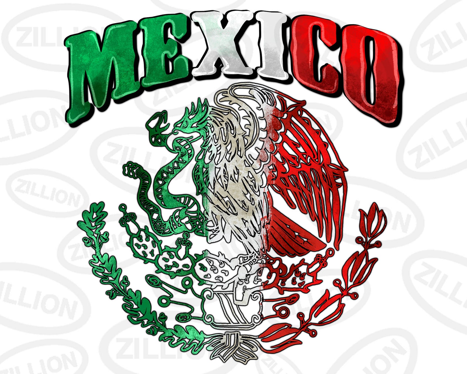 Mexico Coat of Arms Png Sublimation Design Download, Mexico Png, Cinco ...