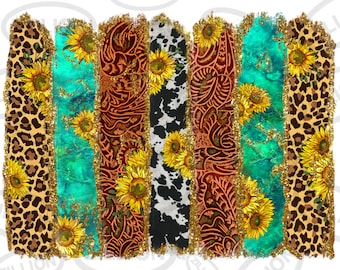 Western brushstrokes png sublimation design download, sunflowers brushstrokes png, brushstrokes png, sublimate designs download
