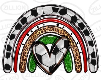 Téléchargement de conception de sublimation de png d’arc-en-ciel de football, png de jeu de football, png de sport, png de jour de jeu, png de football, téléchargement de conceptions sublimées