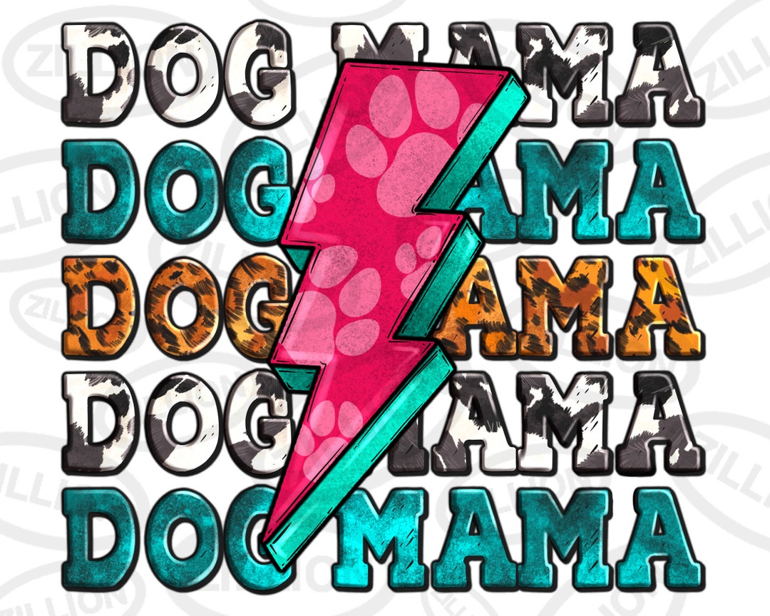 Dog Mama Png Sublimation Design Download, Mother's Day Png, Western ...