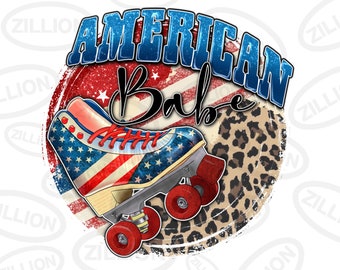 American babe png sublimation design download, Independence Day png, western png background, 4th of July png, sublimate designs download
