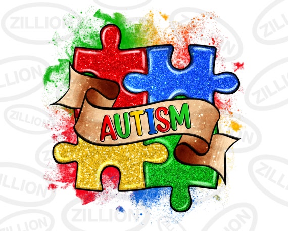 Autism puzzle pieces png sublimation design download, Autism Awareness png, Autism puzzle png, Autism png, sublimate designs download