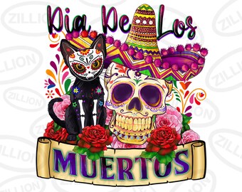 Dia de los muertos png sublimation design download, cinco de mayo png, Mexican skull png, fiesta png, sublimation design download