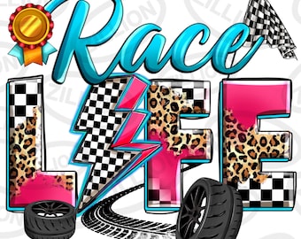 Race life png sublimation design download, sport png, game day png, racing png, race sport png, sublimate designs download
