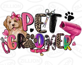 Pet trimmer png sublimatie ontwerp downloaden, hond liefde png, hond png ontwerp, westerse huisdier trimmer png, sublimatie ontwerpen downloaden